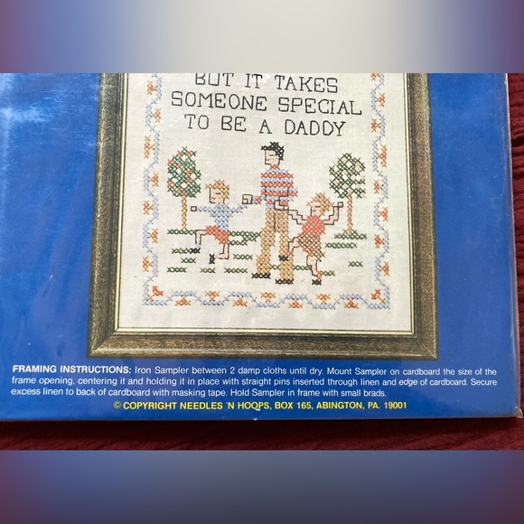 Needles 'n Hoops No. 271 "Someone Special" Cross Stitch Kit - Picture 6 of 7